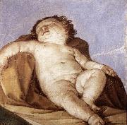 RENI, Guido Sleeping Putto dru France oil painting reproduction